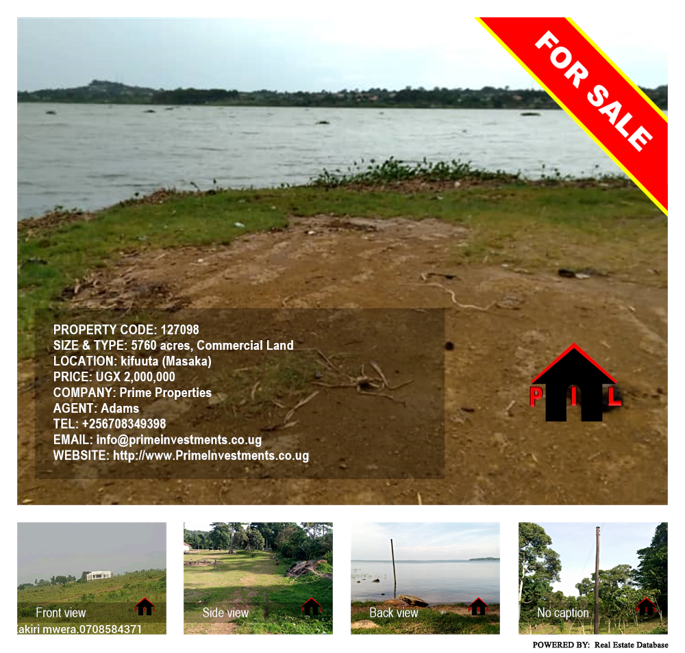 Commercial Land  for sale in Kifuuta Masaka Uganda, code: 127098