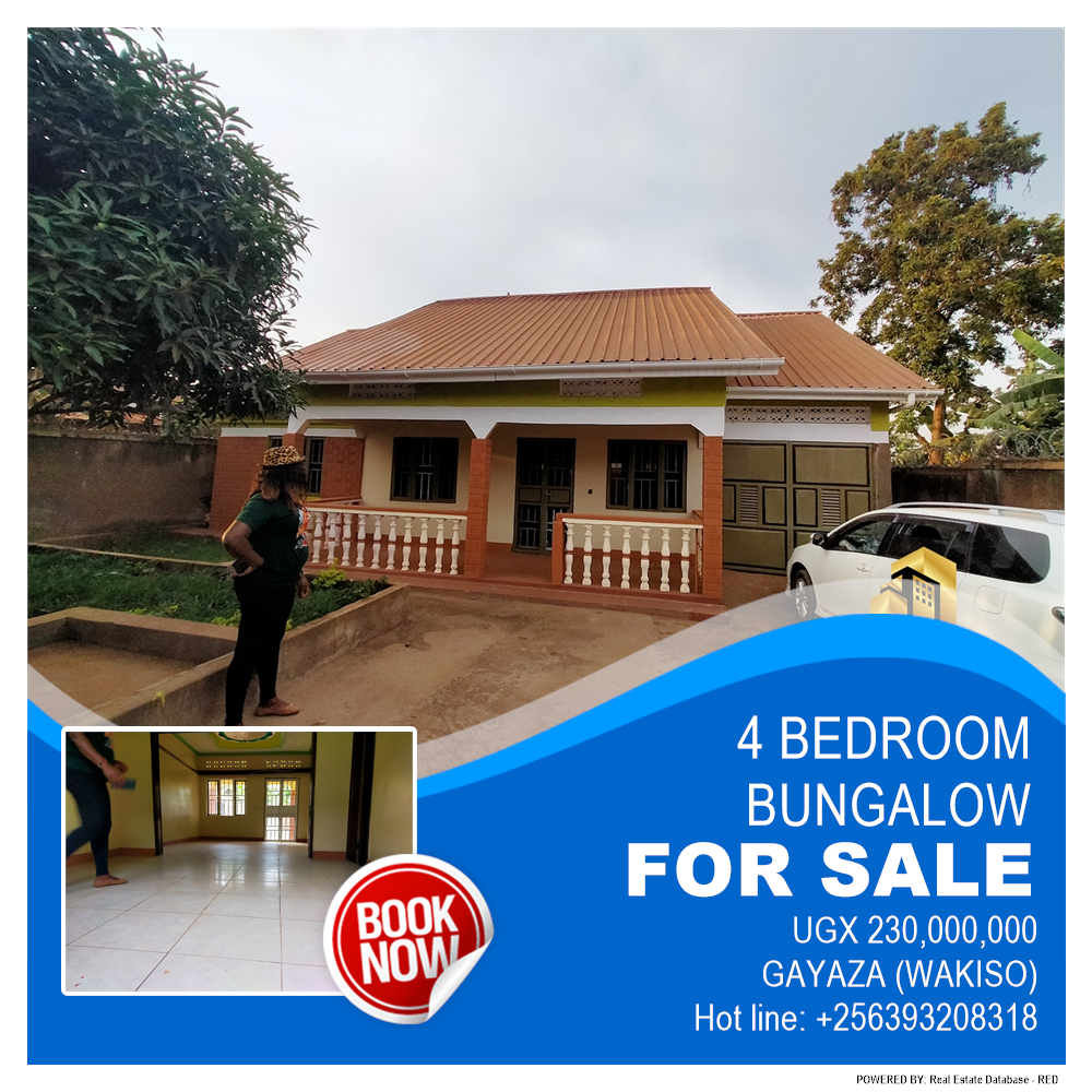 4 bedroom Bungalow  for sale in Gayaza Wakiso Uganda, code: 127238