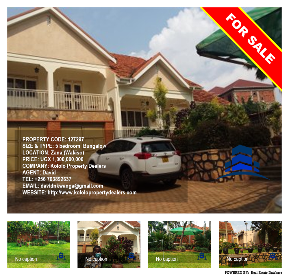 5 bedroom Bungalow  for sale in Zana Wakiso Uganda, code: 127297