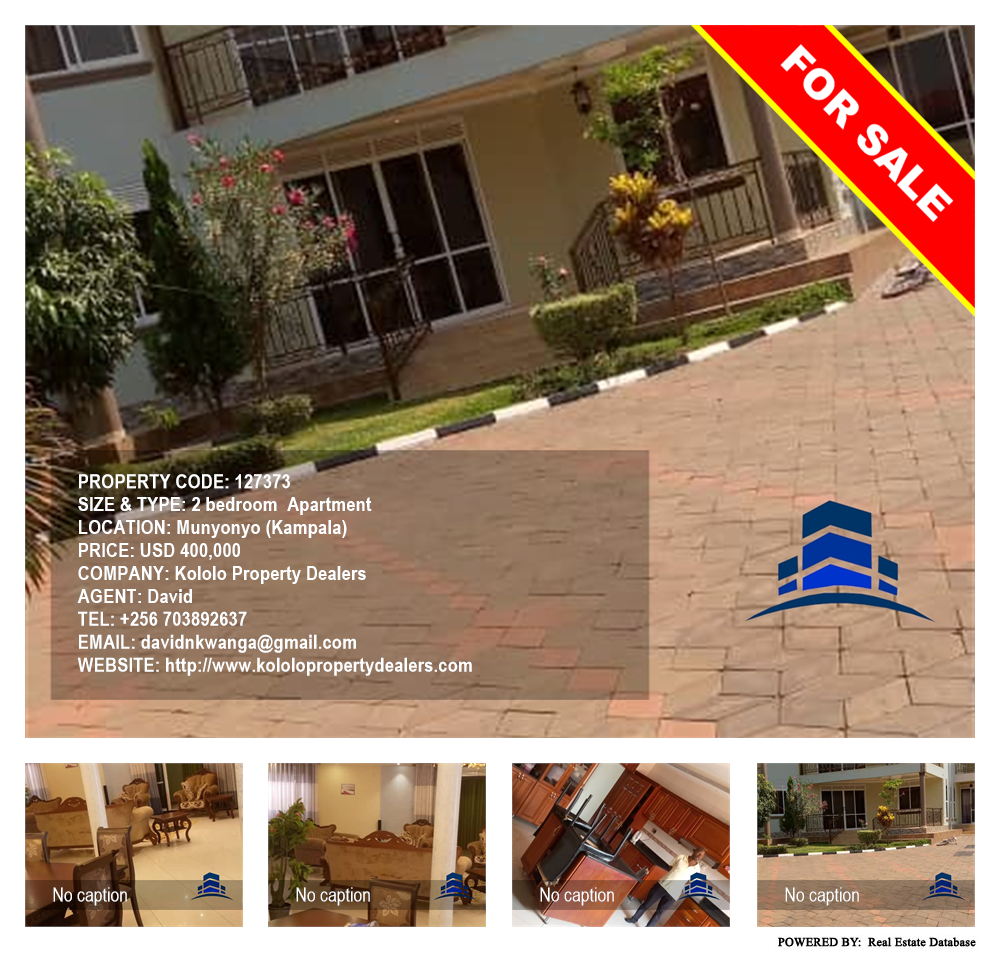 2 bedroom Apartment  for sale in Munyonyo Kampala Uganda, code: 127373