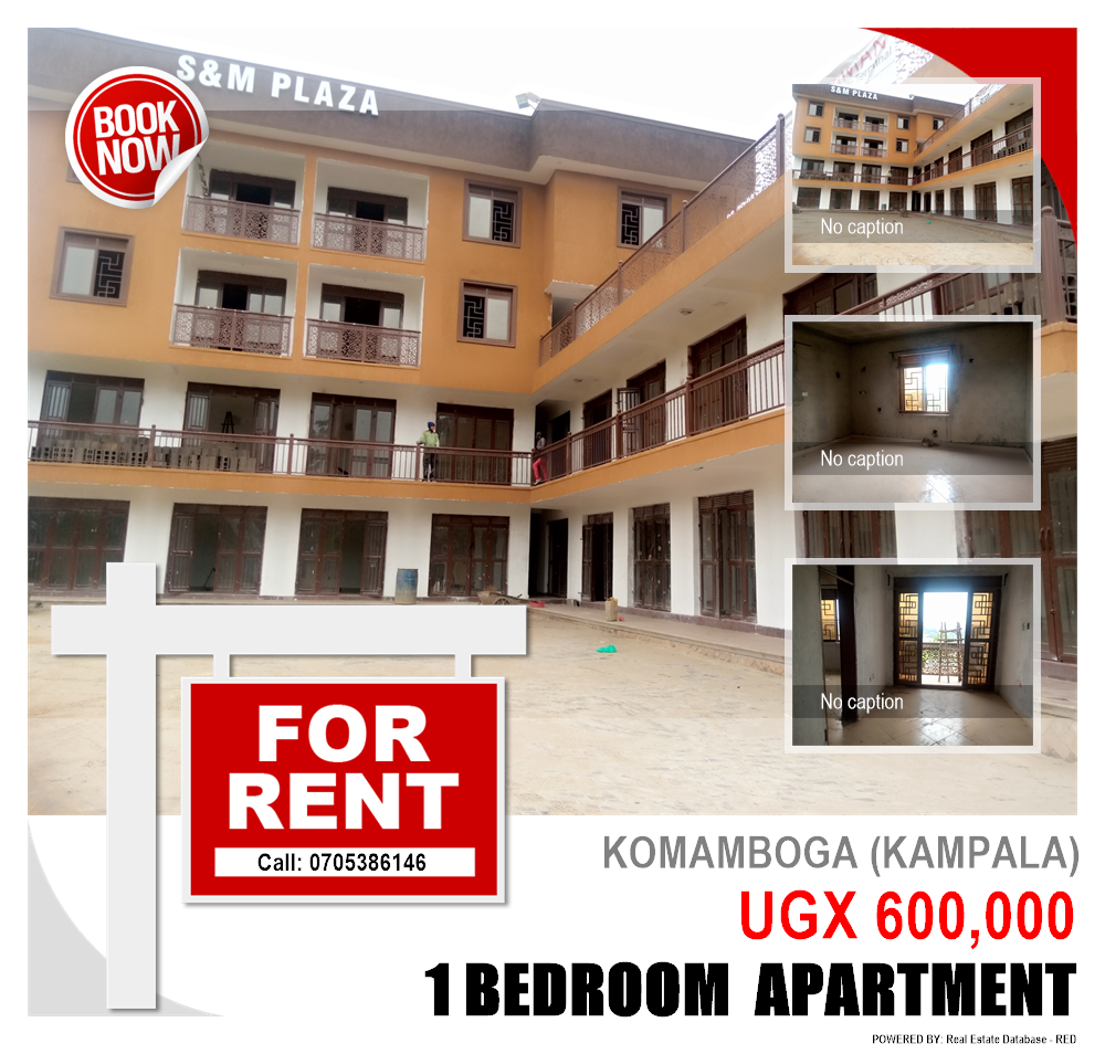 1 bedroom Apartment  for rent in Komamboga Kampala Uganda, code: 127375