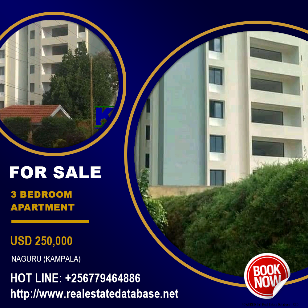 3 bedroom Apartment  for sale in Naguru Kampala Uganda, code: 127380