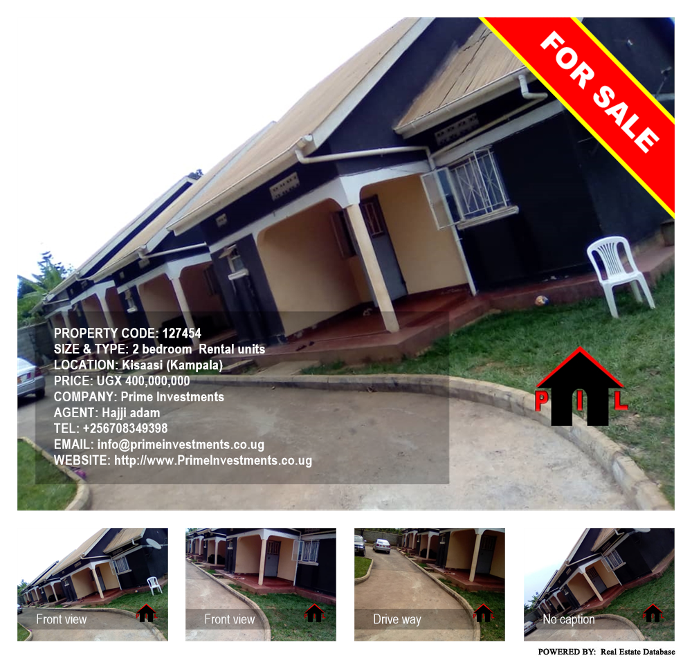 2 bedroom Rental units  for sale in Kisaasi Kampala Uganda, code: 127454