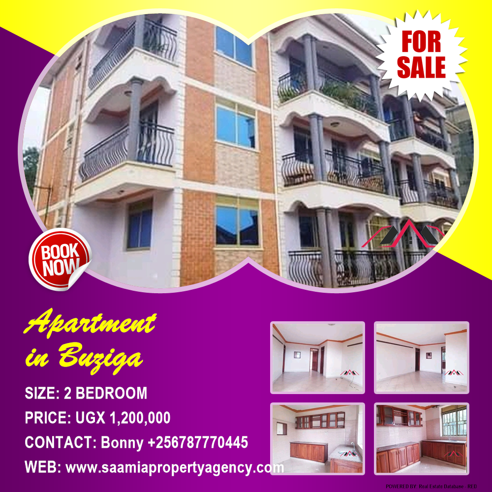 2 bedroom Apartment  for rent in Buziga Kampala Uganda, code: 127540