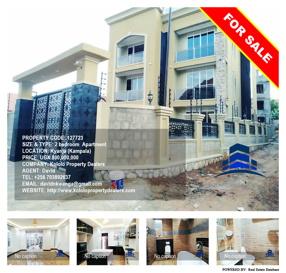 2 bedroom Apartment  for sale in Kyanja Kampala Uganda, code: 127723