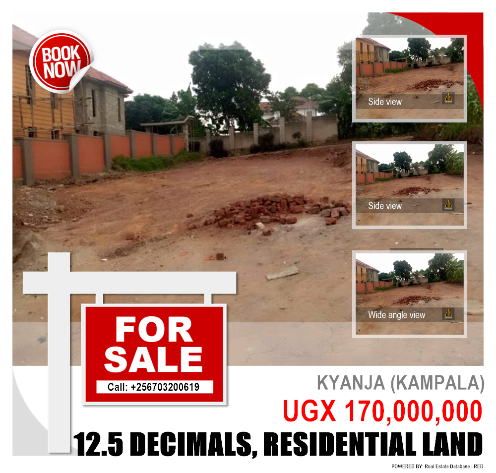 Residential Land  for sale in Kyanja Kampala Uganda, code: 127790