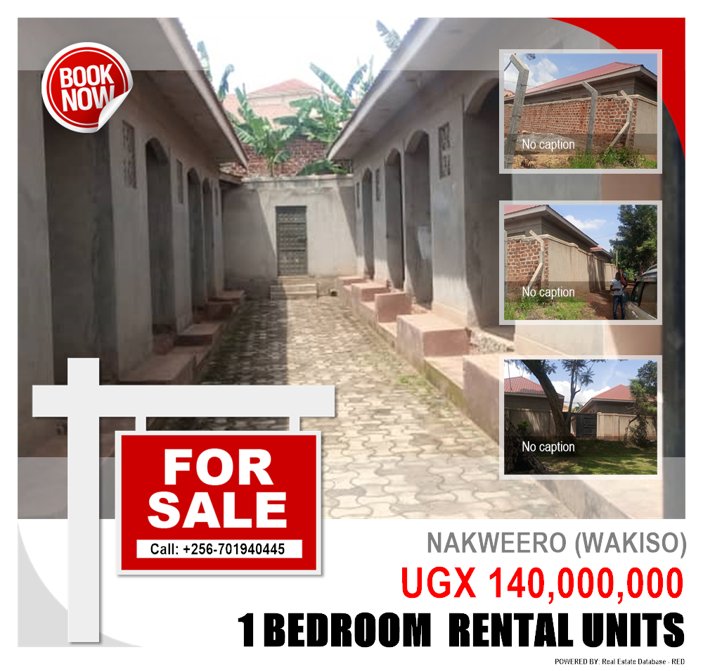 1 bedroom Rental units  for sale in Nakweelo Wakiso Uganda, code: 127809