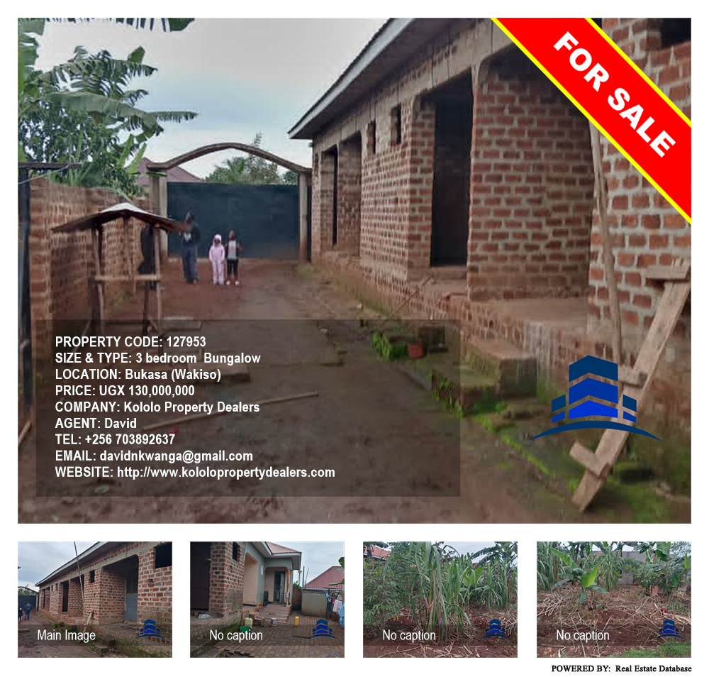 3 bedroom Bungalow  for sale in Bukasa Wakiso Uganda, code: 127953