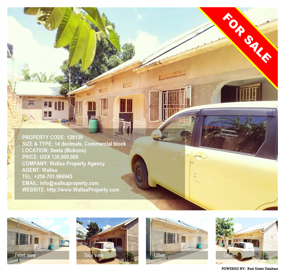 Commercial block  for sale in Seeta Mukono Uganda, code: 128129
