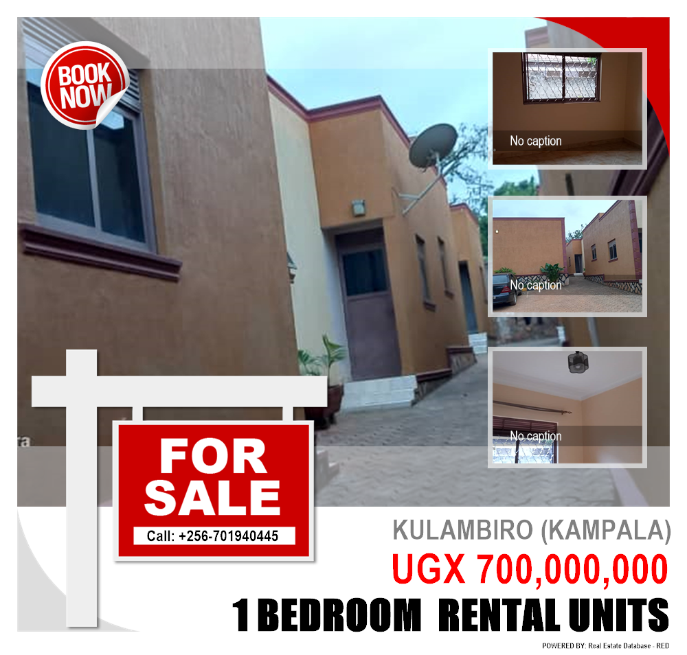 1 bedroom Rental units  for sale in Kulambilo Kampala Uganda, code: 128535