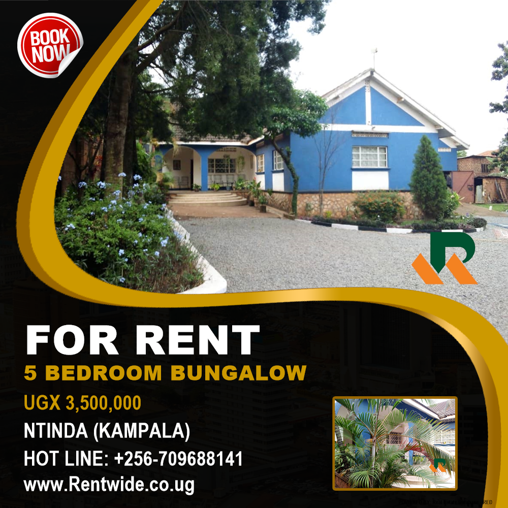 5 bedroom Bungalow  for rent in Ntinda Kampala Uganda, code: 128544