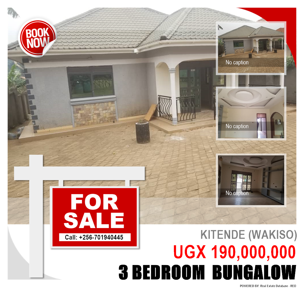 3 bedroom Bungalow  for sale in Kitende Wakiso Uganda, code: 128660