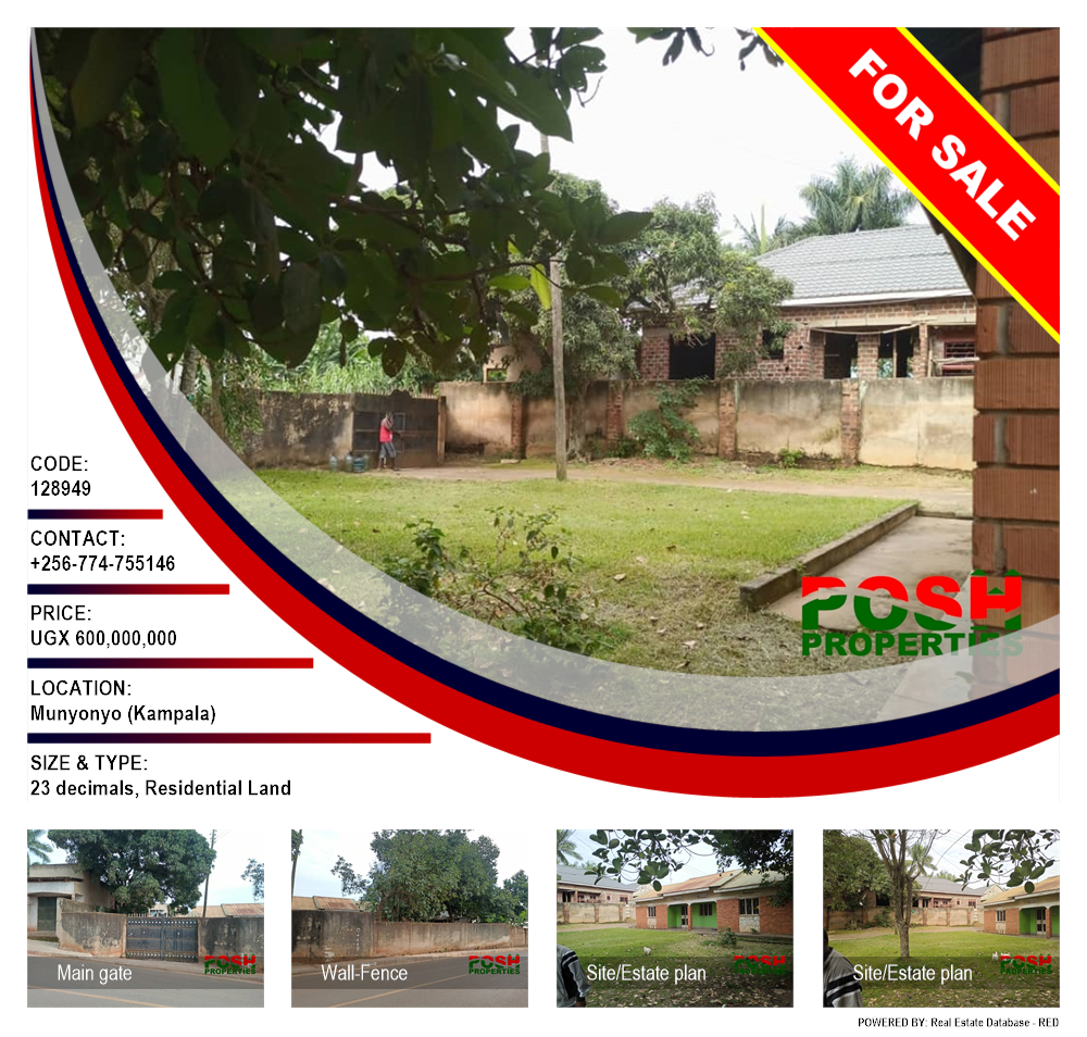 Residential Land  for sale in Munyonyo Kampala Uganda, code: 128949
