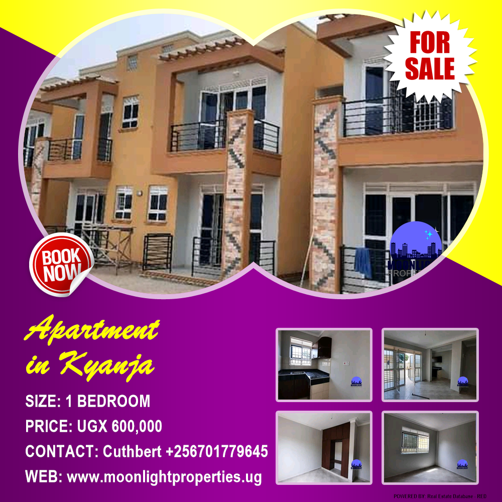 1 bedroom Apartment  for rent in Kyanja Wakiso Uganda, code: 129013