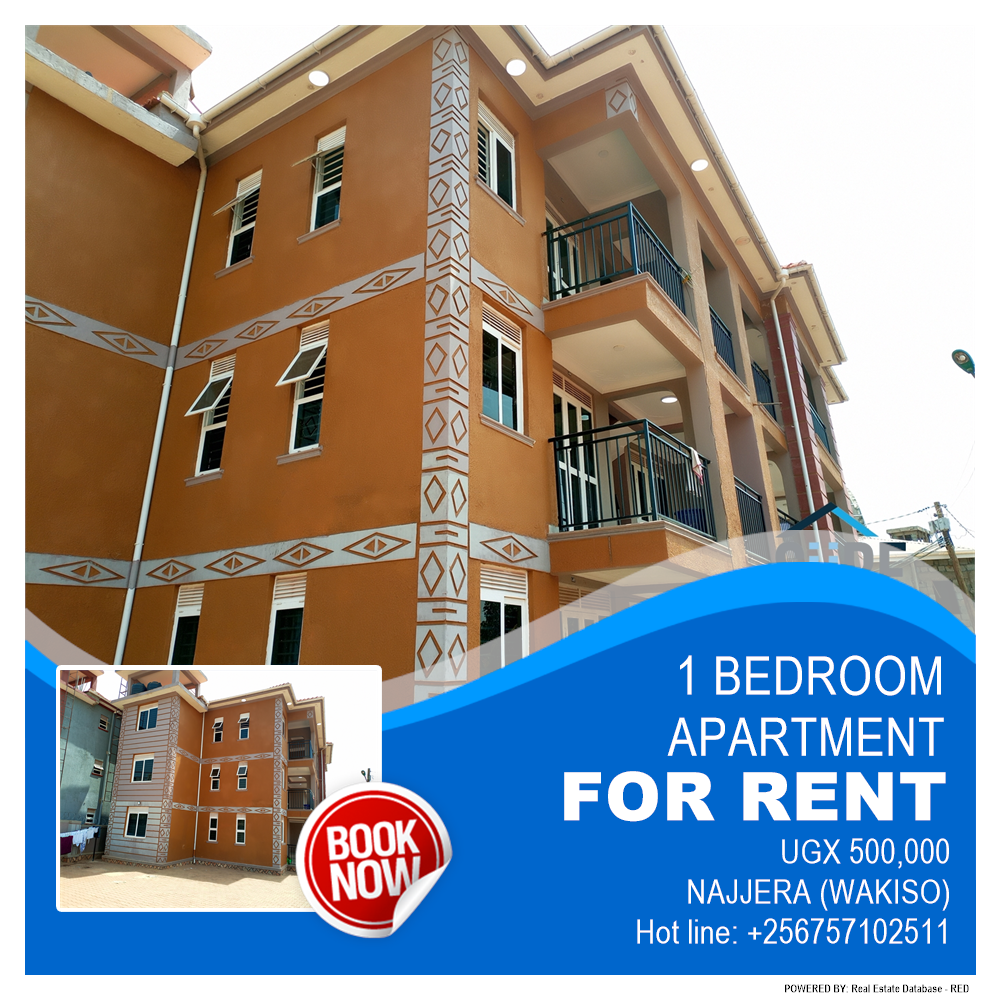 1 bedroom Apartment  for rent in Najjera Wakiso Uganda, code: 129700