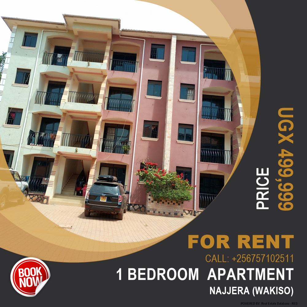 1 bedroom Apartment  for rent in Najjera Wakiso Uganda, code: 129701