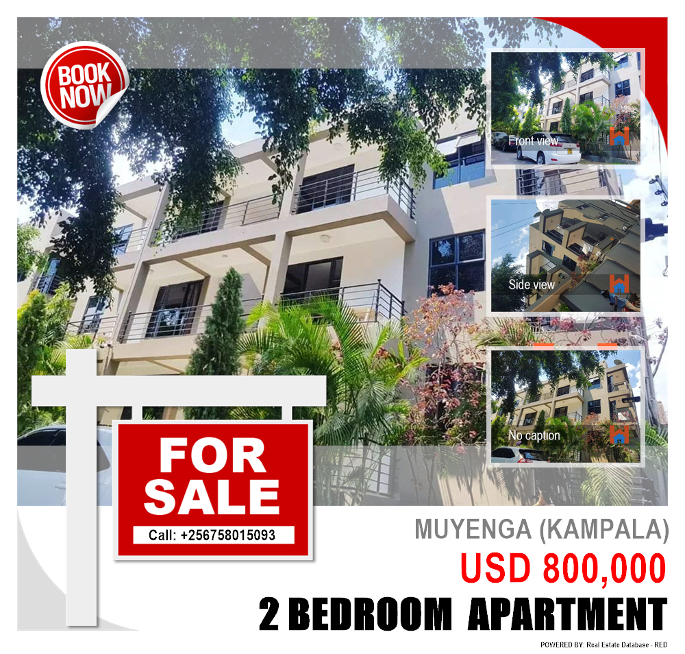 2 bedroom Apartment  for sale in Muyenga Kampala Uganda, code: 129828