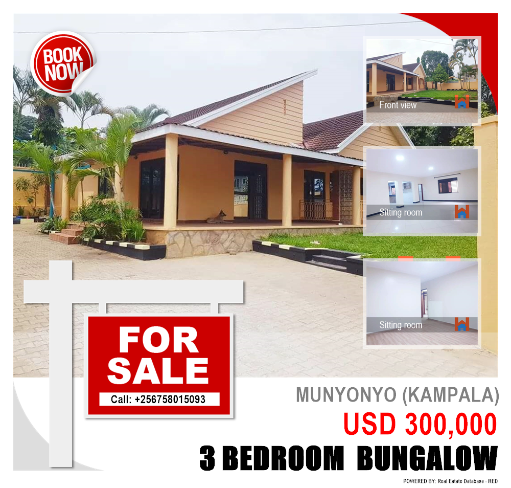 3 bedroom Bungalow  for sale in Munyonyo Kampala Uganda, code: 129835