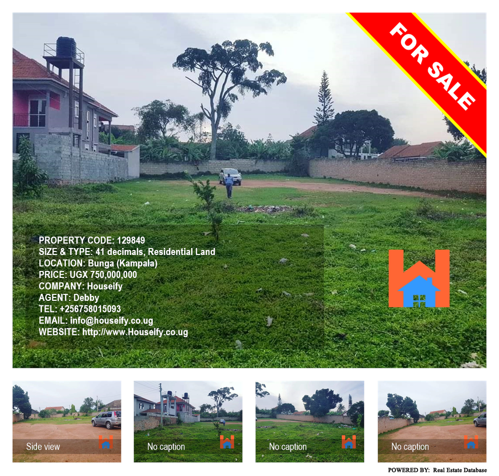 Residential Land  for sale in Bbunga Kampala Uganda, code: 129849