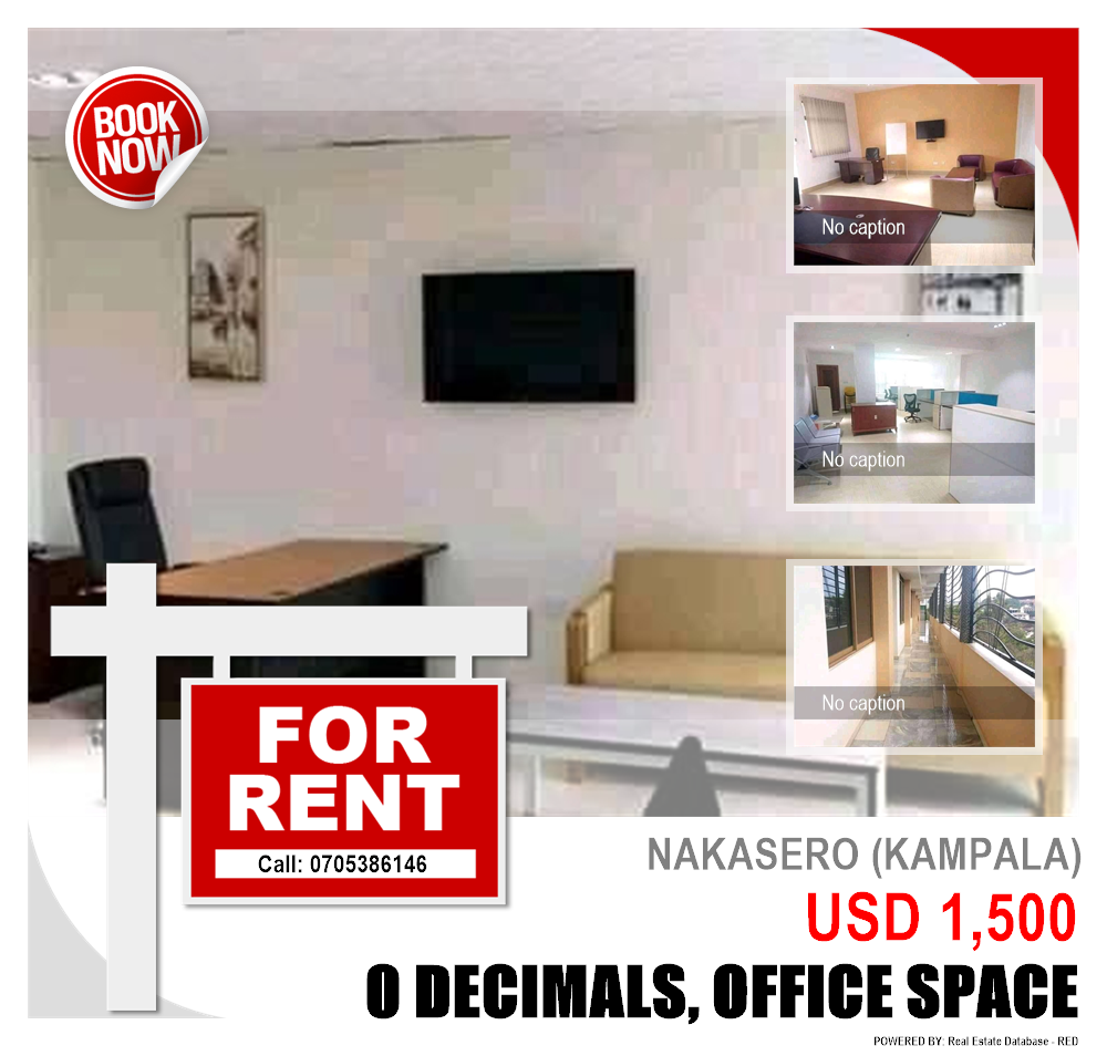Office Space  for rent in Nakasero Kampala Uganda, code: 129933