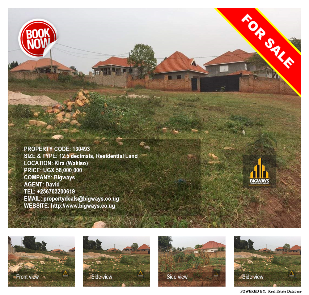 Residential Land  for sale in Kira Wakiso Uganda, code: 130493