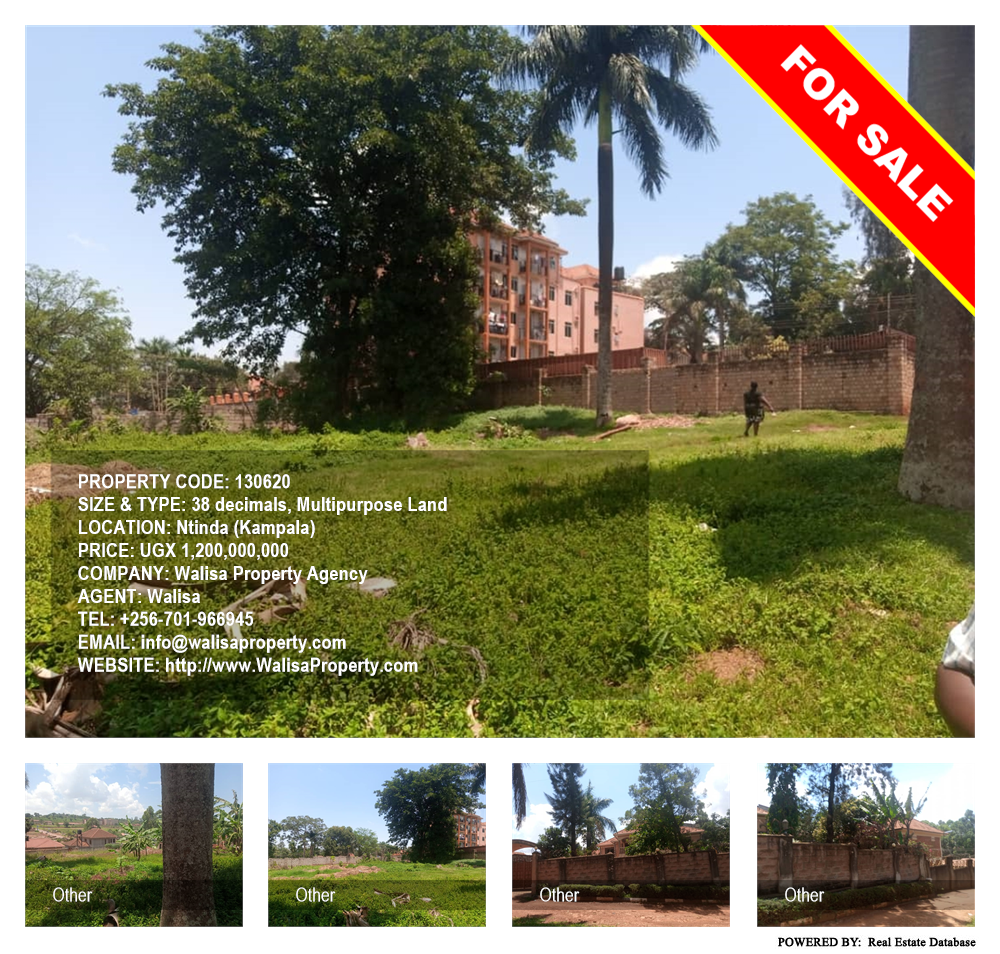 Multipurpose Land  for sale in Ntinda Kampala Uganda, code: 130620