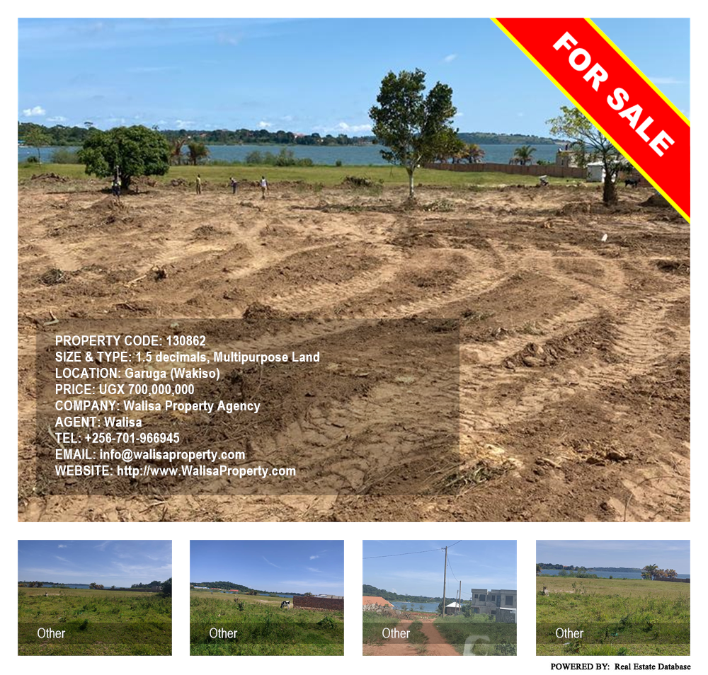 Multipurpose Land  for sale in Garuga Wakiso Uganda, code: 130862