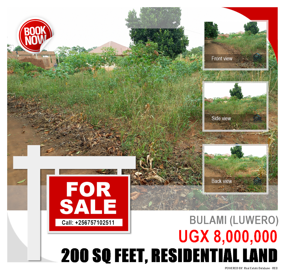 Residential Land  for sale in Bulami Luweero Uganda, code: 131001