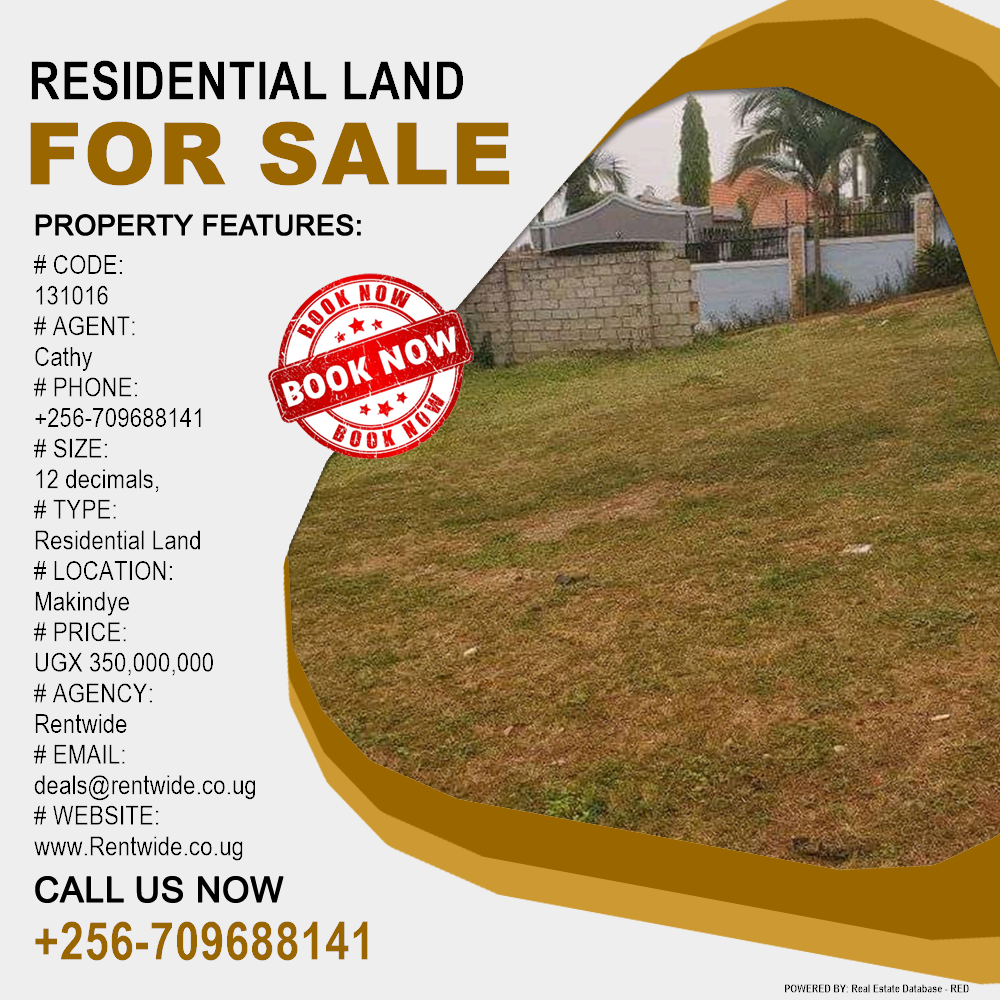 Residential Land  for sale in Makindye Kampala Uganda, code: 131016