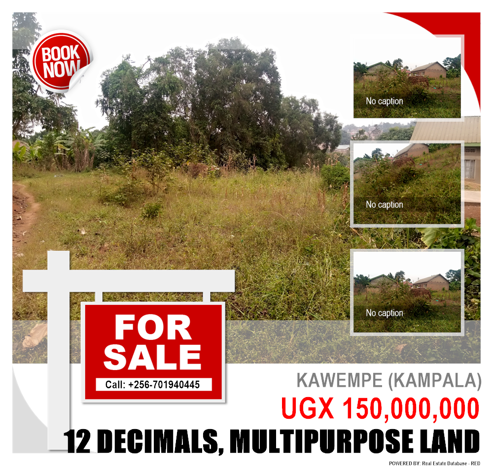 Multipurpose Land  for sale in Kawempe Kampala Uganda, code: 131254
