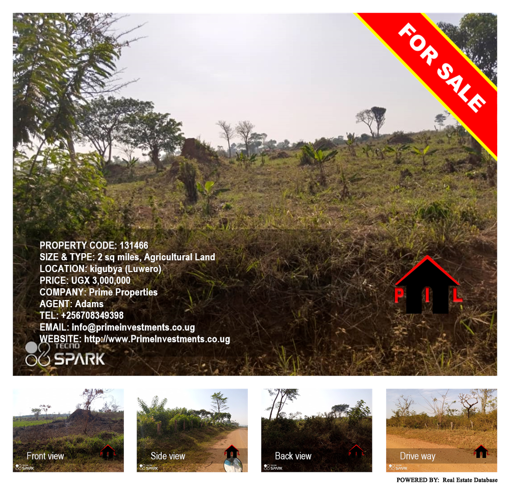 Agricultural Land  for sale in Kigubya Luweero Uganda, code: 131466