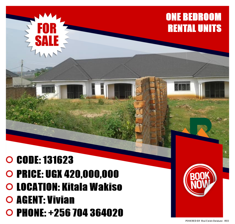 1 bedroom Rental units  for sale in Kitala Wakiso Uganda, code: 131623