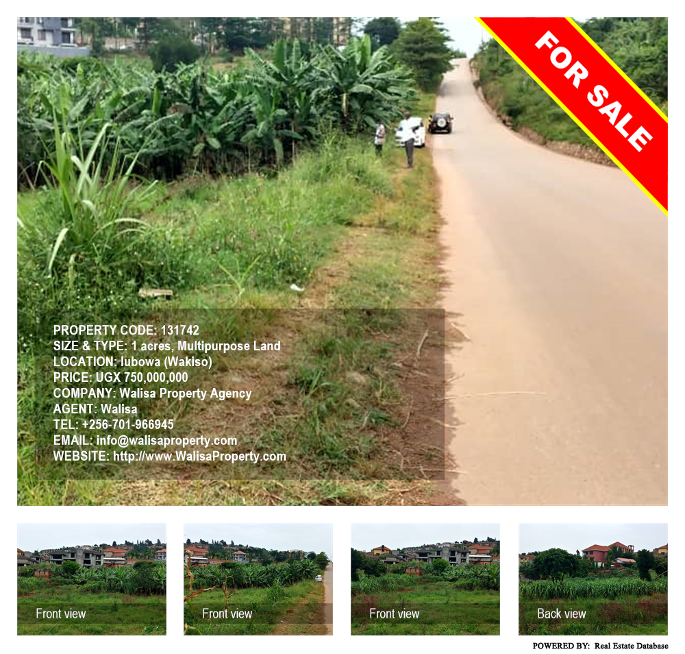 Multipurpose Land  for sale in Lubowa Wakiso Uganda, code: 131742