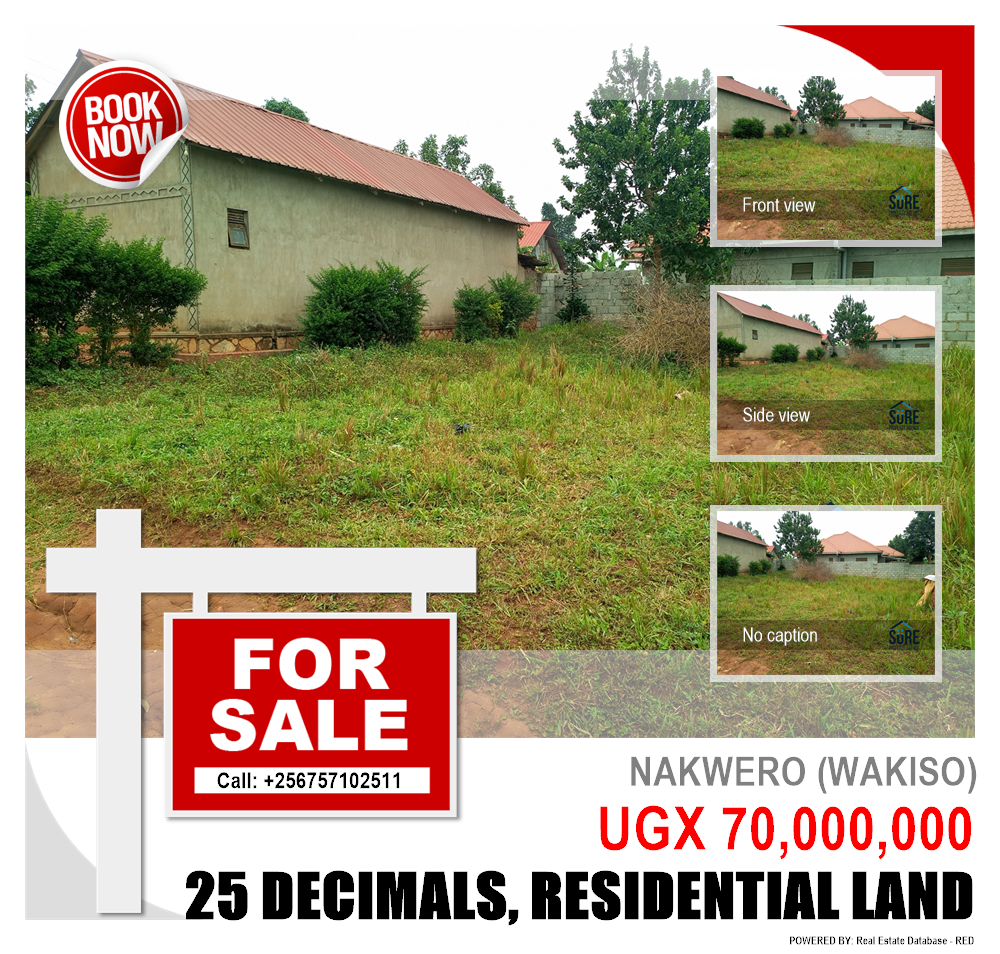 Residential Land  for sale in Nakweelo Wakiso Uganda, code: 131905