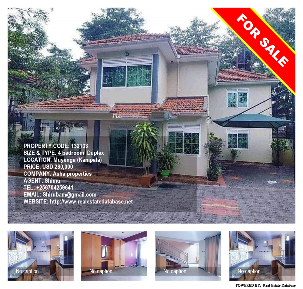 4 bedroom Duplex  for sale in Muyenga Kampala Uganda, code: 132133