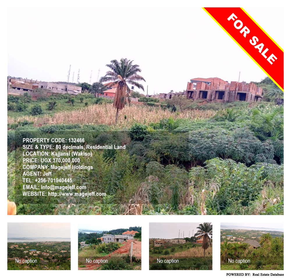 Residential Land  for sale in Kajjansi Wakiso Uganda, code: 132466