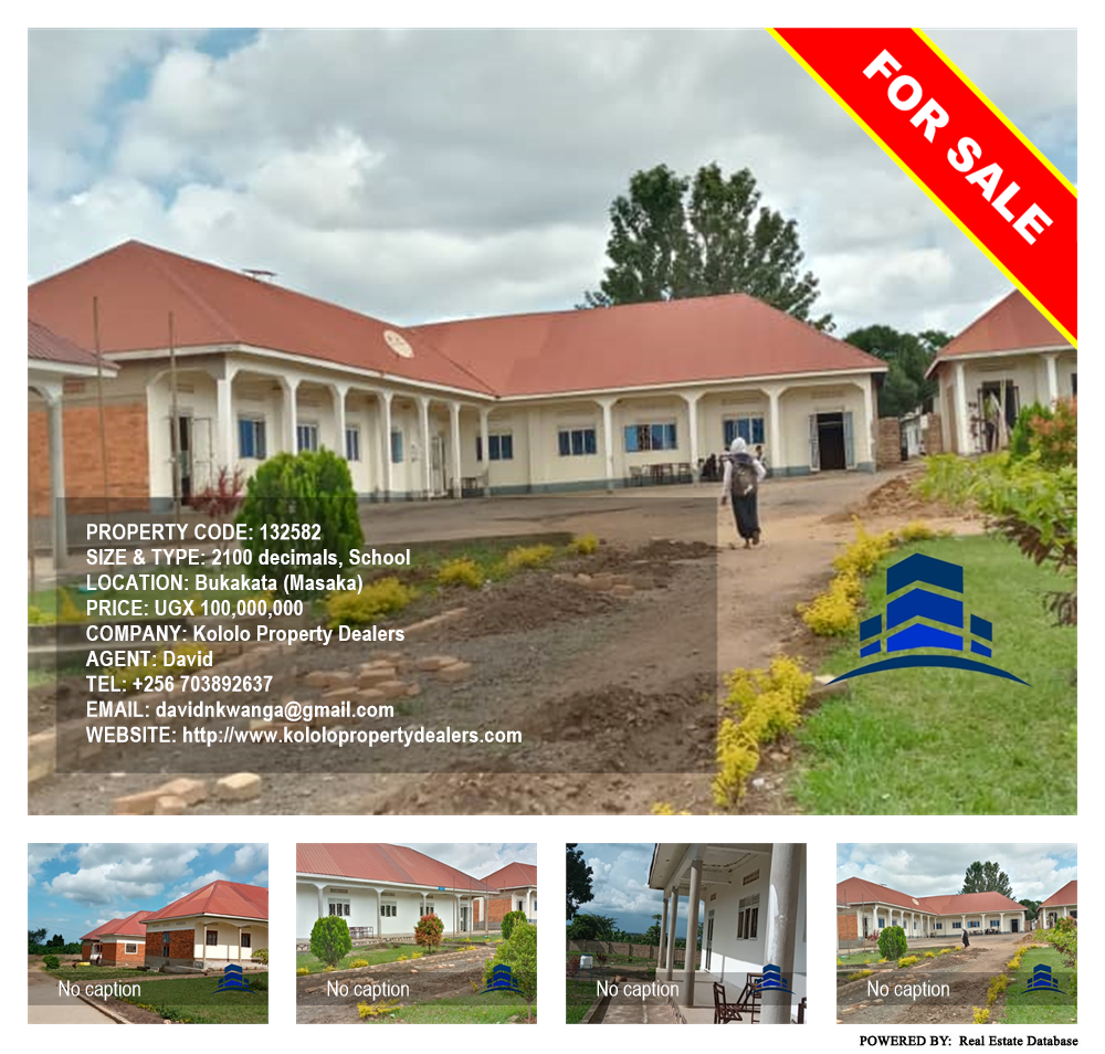 School  for sale in Bukakata Masaka Uganda, code: 132582