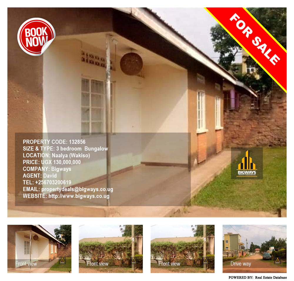 3 bedroom Bungalow  for sale in Naalya Wakiso Uganda, code: 132856