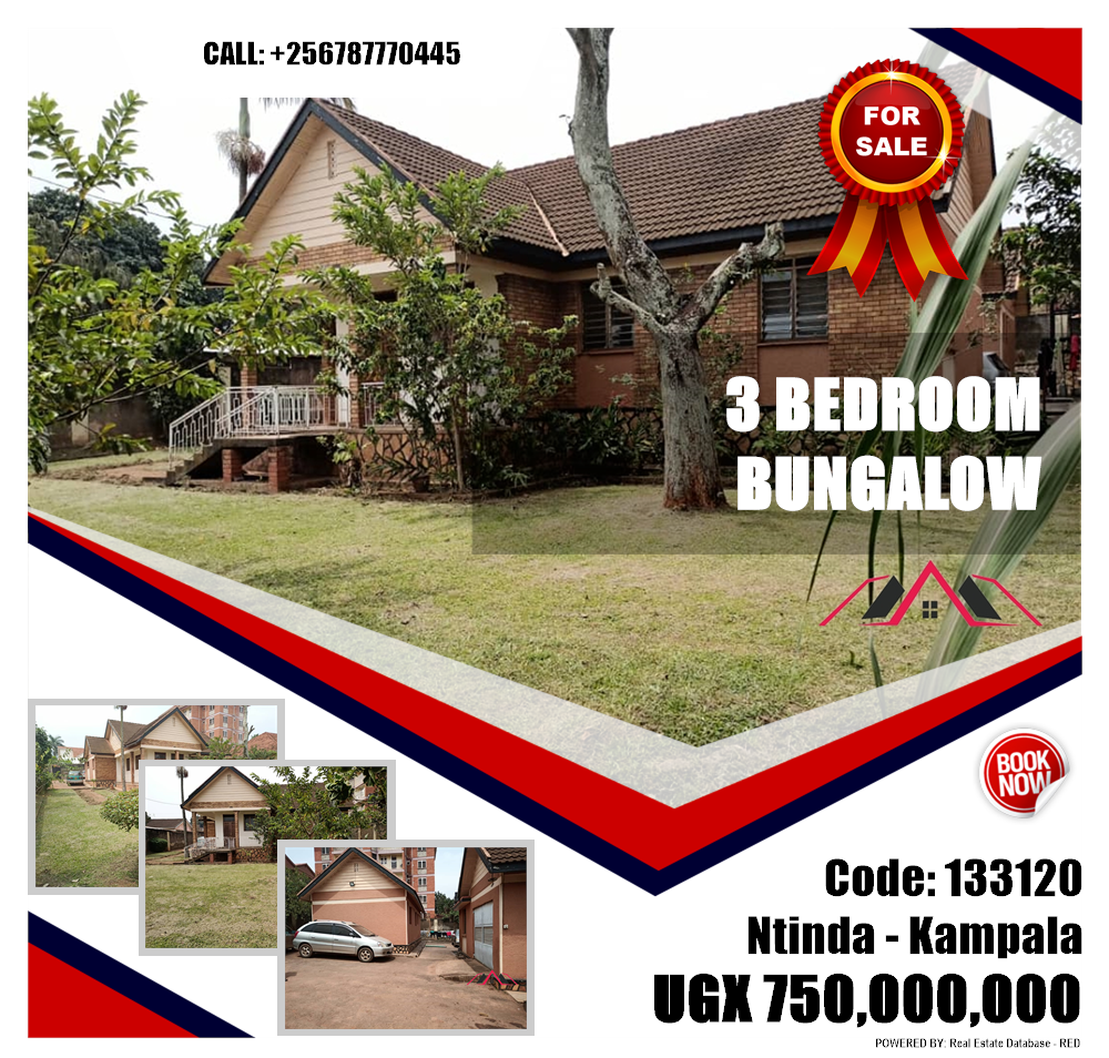 3 bedroom Bungalow  for sale in Ntinda Kampala Uganda, code: 133120