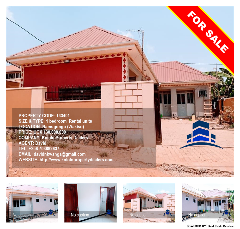 1 bedroom Rental units  for sale in Namugongo Wakiso Uganda, code: 133401