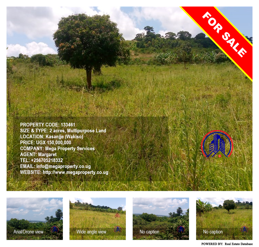 Multipurpose Land  for sale in Kasanjje Wakiso Uganda, code: 133461