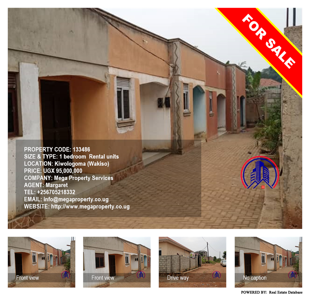 1 bedroom Rental units  for sale in Kiwologoma Wakiso Uganda, code: 133486
