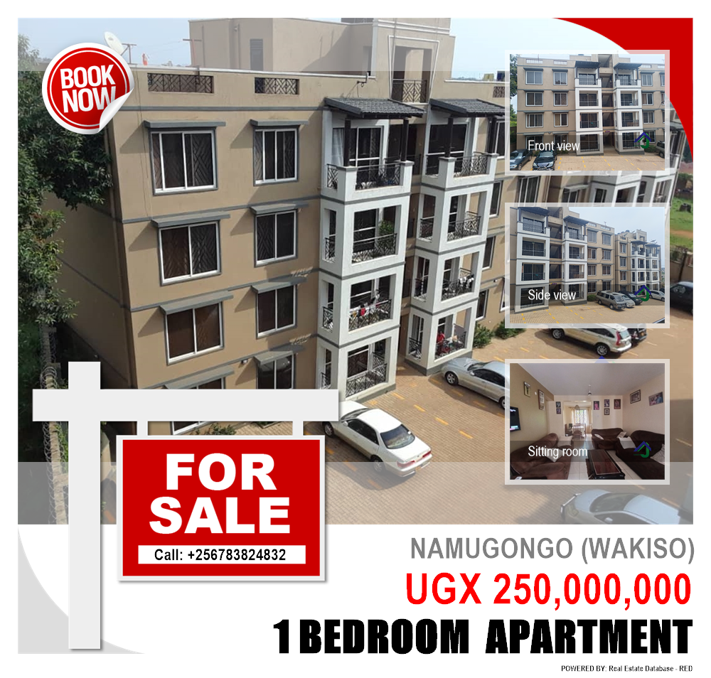 1 bedroom Apartment  for sale in Namugongo Wakiso Uganda, code: 133608