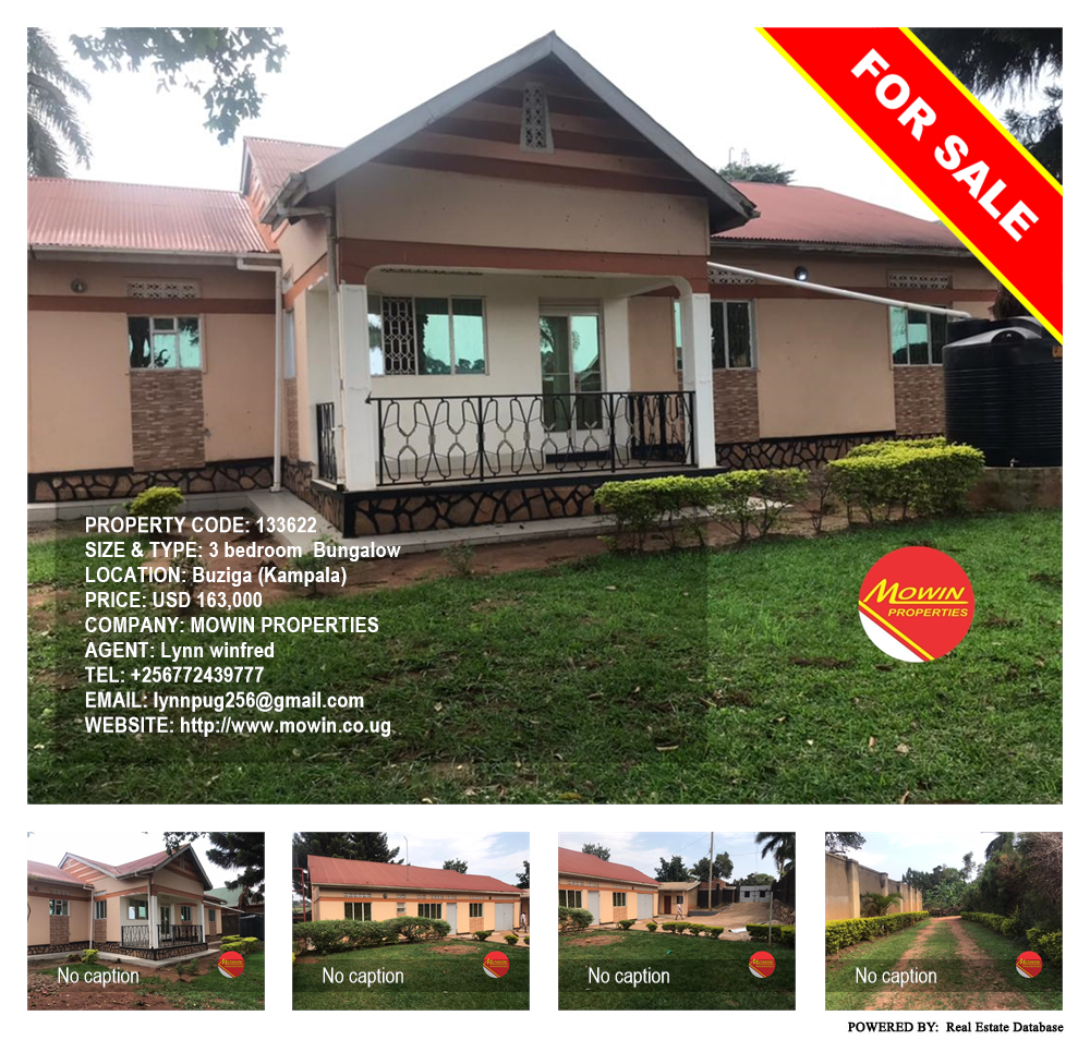 3 bedroom Bungalow  for sale in Buziga Kampala Uganda, code: 133622