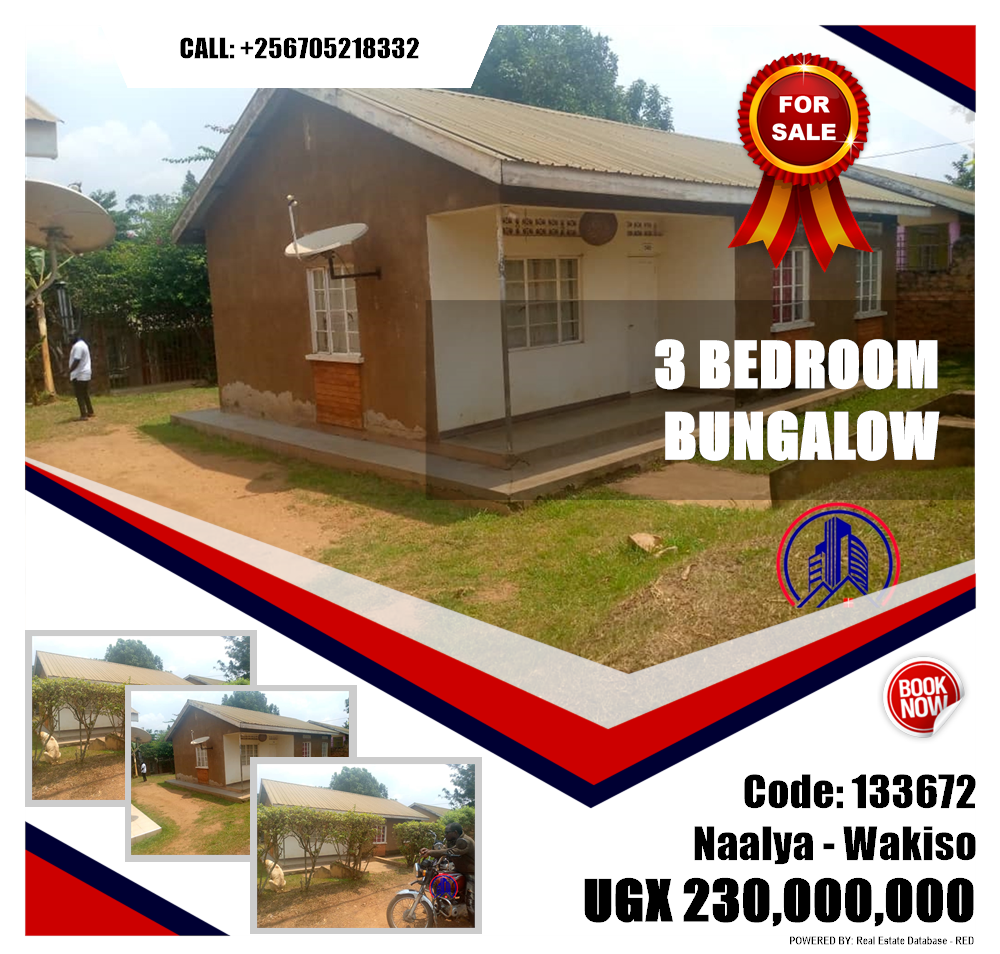 3 bedroom Bungalow  for sale in Naalya Wakiso Uganda, code: 133672