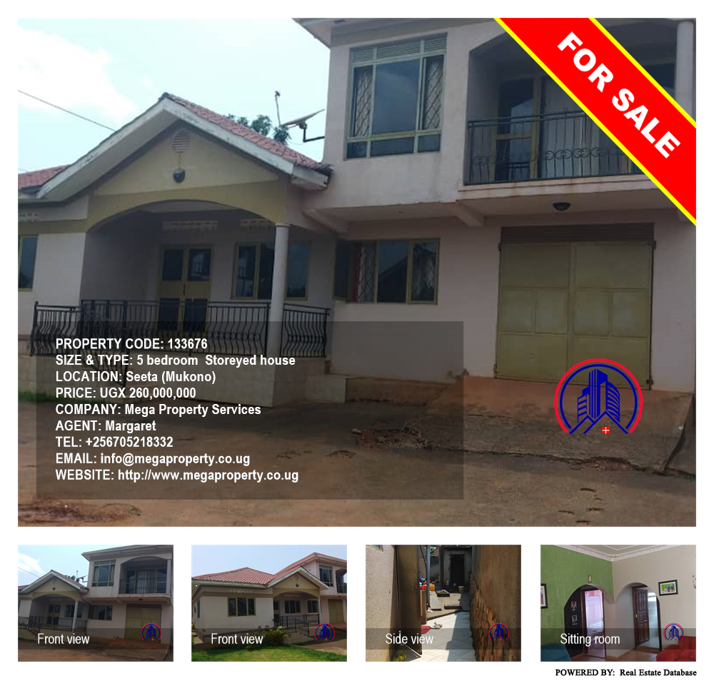 5 bedroom Storeyed house  for sale in Seeta Mukono Uganda, code: 133676