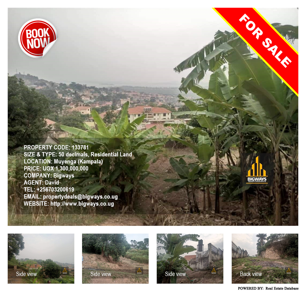 Residential Land  for sale in Muyenga Kampala Uganda, code: 133781