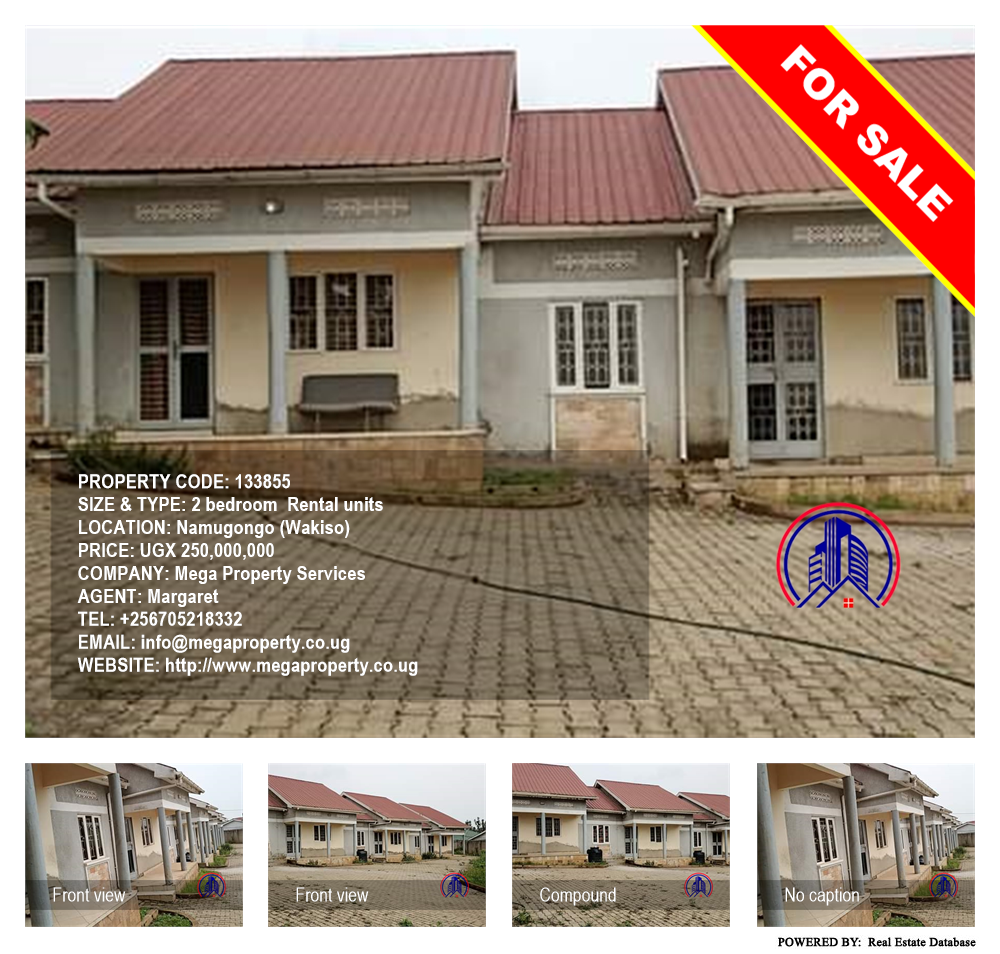 2 bedroom Rental units  for sale in Namugongo Wakiso Uganda, code: 133855