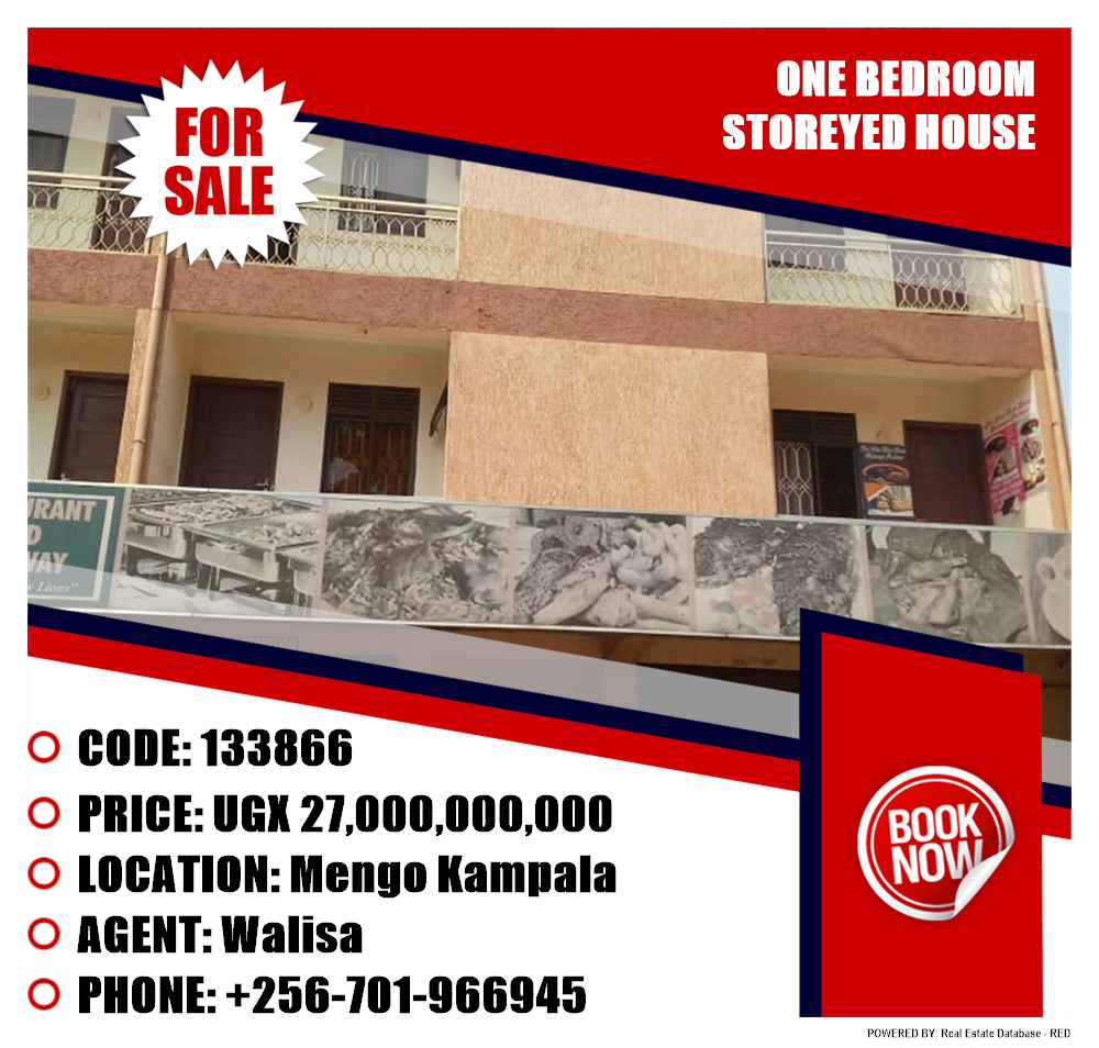 1 bedroom Storeyed house  for sale in Mengo Kampala Uganda, code: 133866