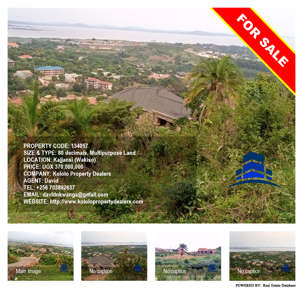 Multipurpose Land  for sale in Kajjansi Wakiso Uganda, code: 134057